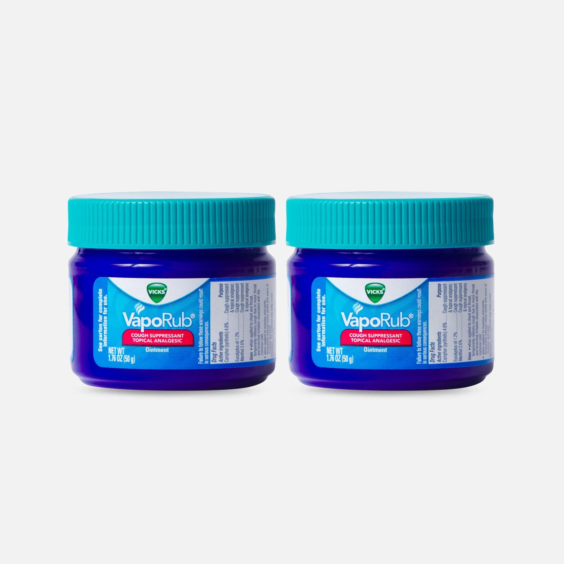 FSA Eligible Vicks Original VapoRub, 1.76 oz. (2Pack) FSA Store
