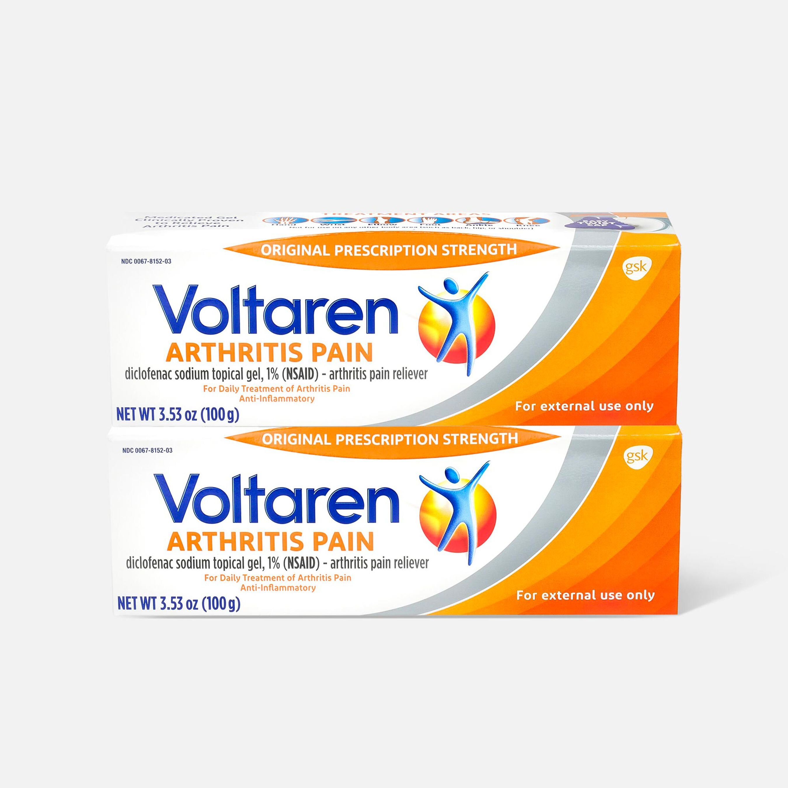 FSA Eligible Voltaren Arthritis Pain Gel, 3.53 oz. (2Pack) FSA Store