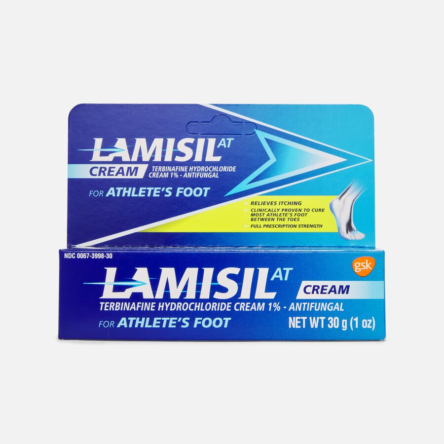 Lamisil Athlete's Foot Treatment Cream, 1 oz., , large image number 0