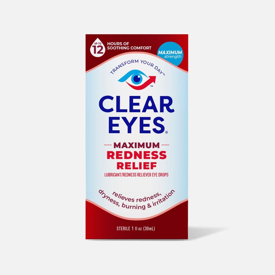 Clear Eyes Maximum Redness Eye Relief, , large image number 0