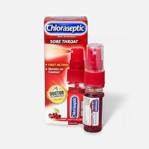 Chloraseptic, Cherry, Sore Throat Spray, .67 oz. Pocket Pump
