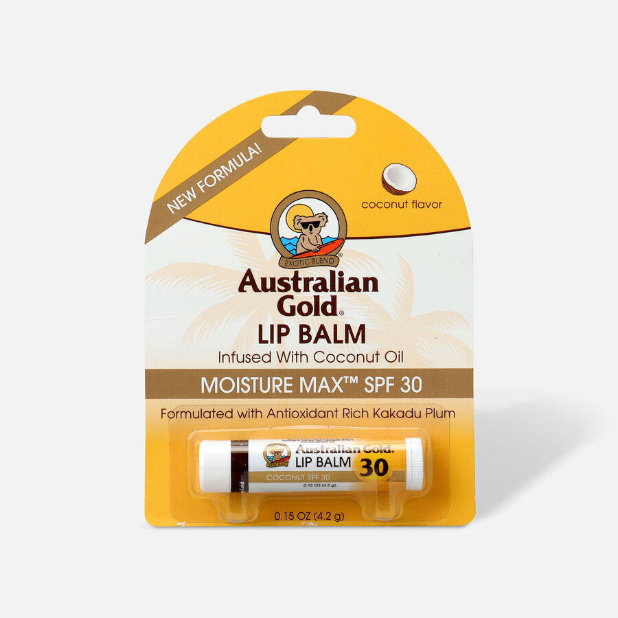 Australian Gold Lip Balm, SPF 30, Coconut, , large image number 0