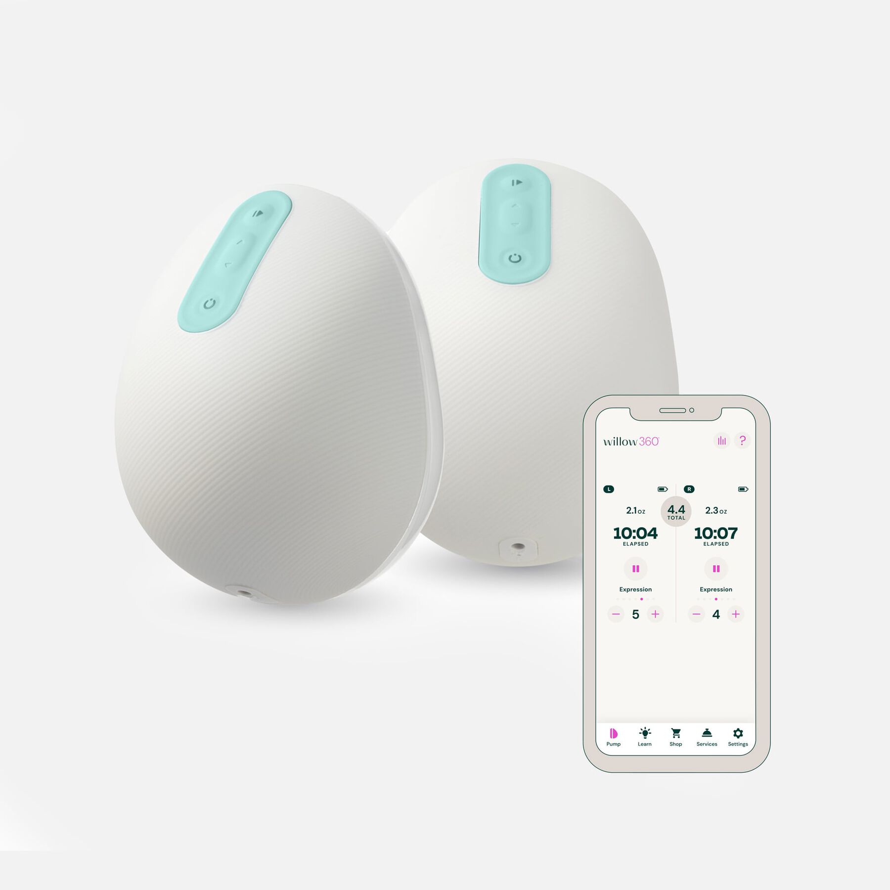 FSA Eligible Willow 360 Wearable Double Electric Breast Pump FSA Store