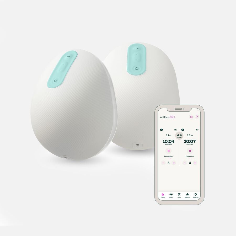Willow 360 Wearable Double Electric Breast Pump, , large image number 0