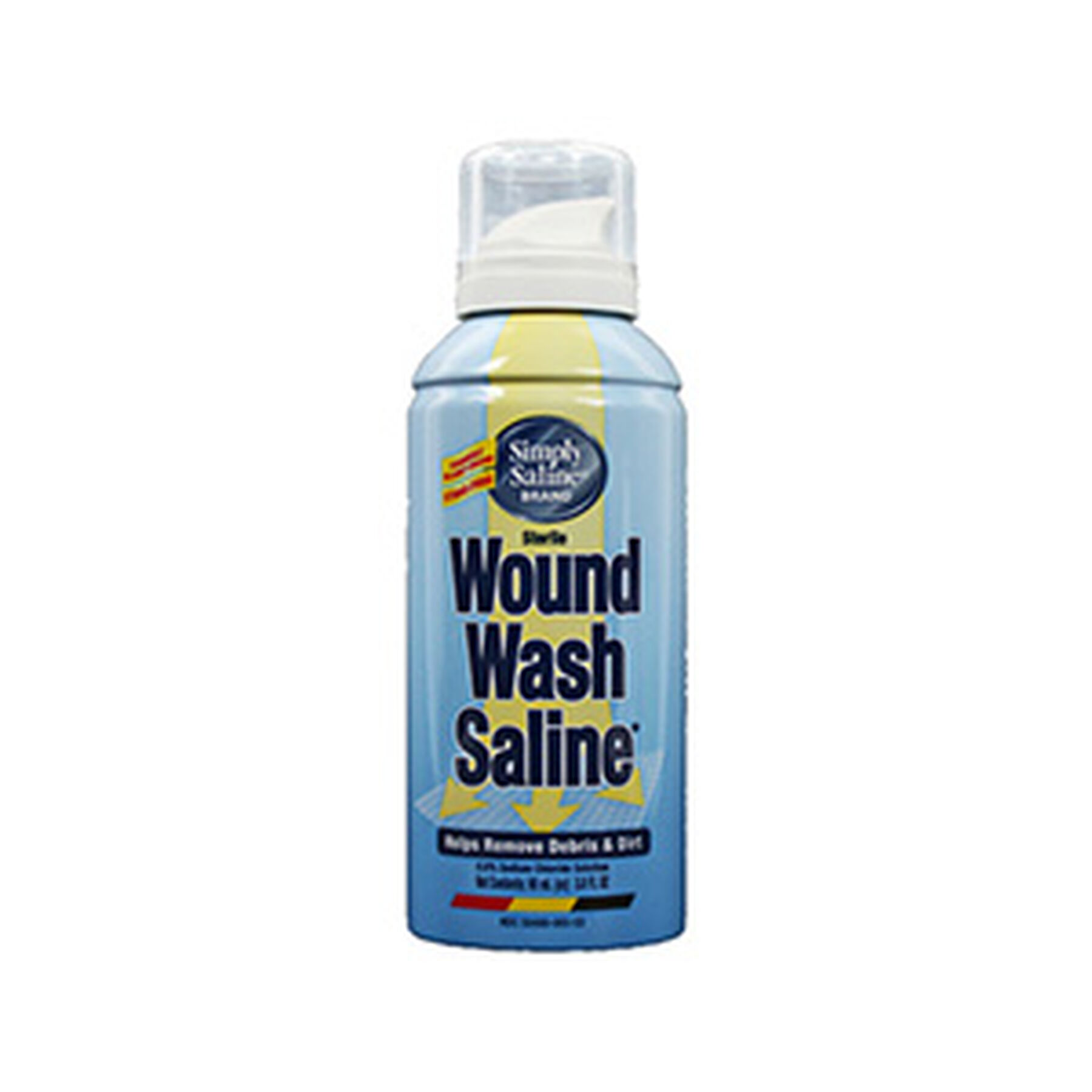 Wound Wash Saline, Simply Painless 0.9 3 Oz