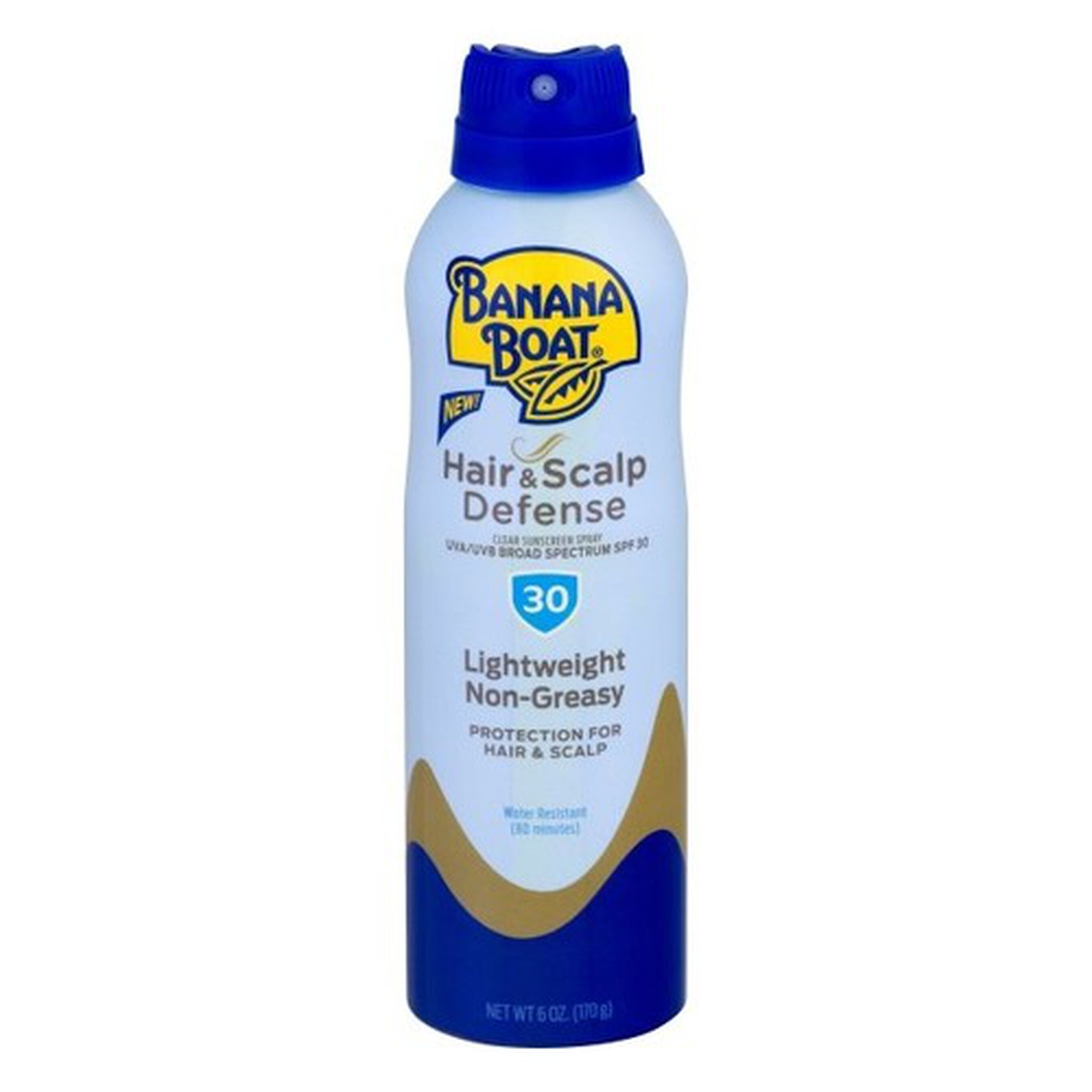 Banana Boat Hair & Scalp Defense Sunscreen Spray SPF 30, 6oz.