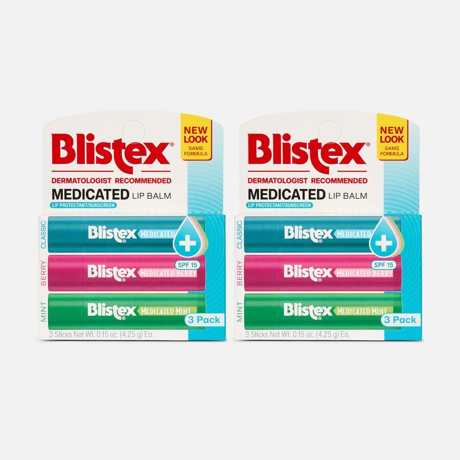 Blistex Assorted Medicated Lip Balm (6-Pack), , large image number 0