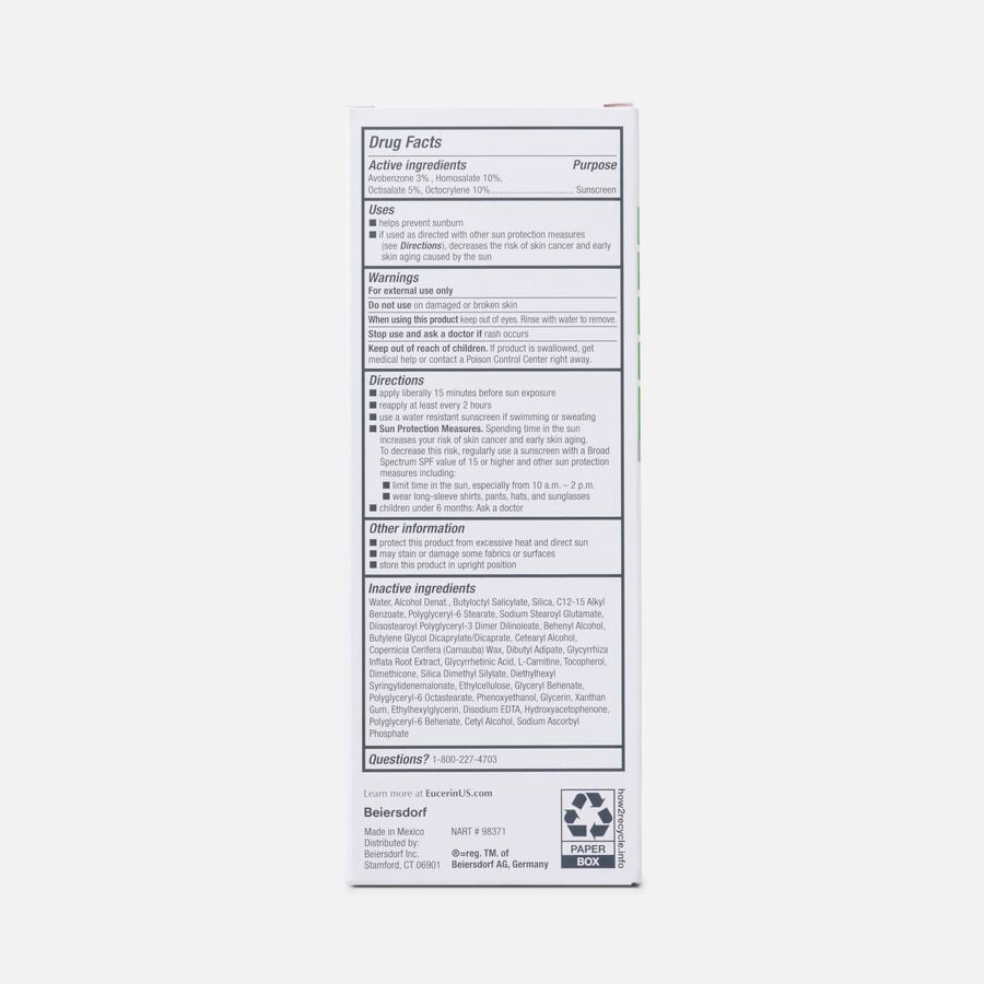 Eucerin Clear Skin SPF 50 Face Lotion, 2.5oz, , large image number 1