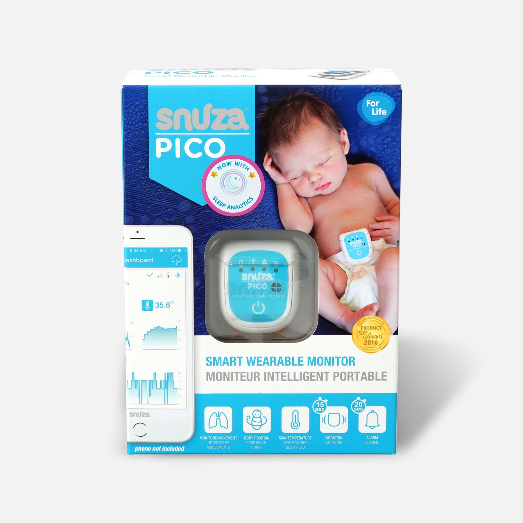 Snuza Pico Baby Movement Monitor