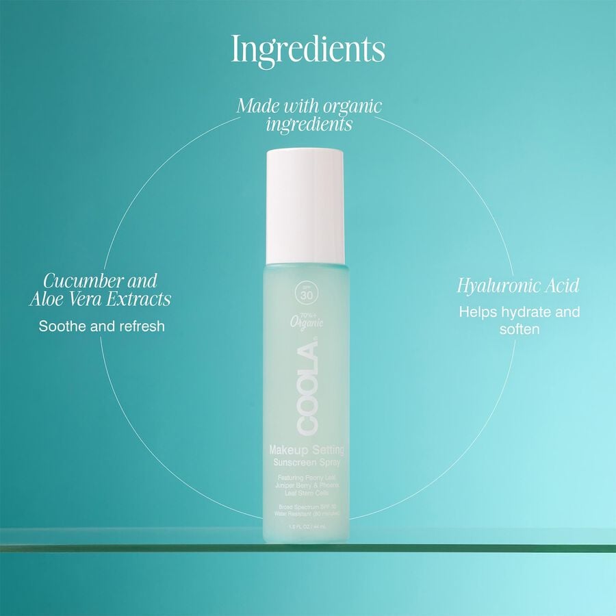 COOLA Setting Sunscreen Spray, SPF 30, , large image number 1