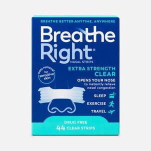 Breathe Right Clear Nasal Strips, Extra Strength, 44 ct.