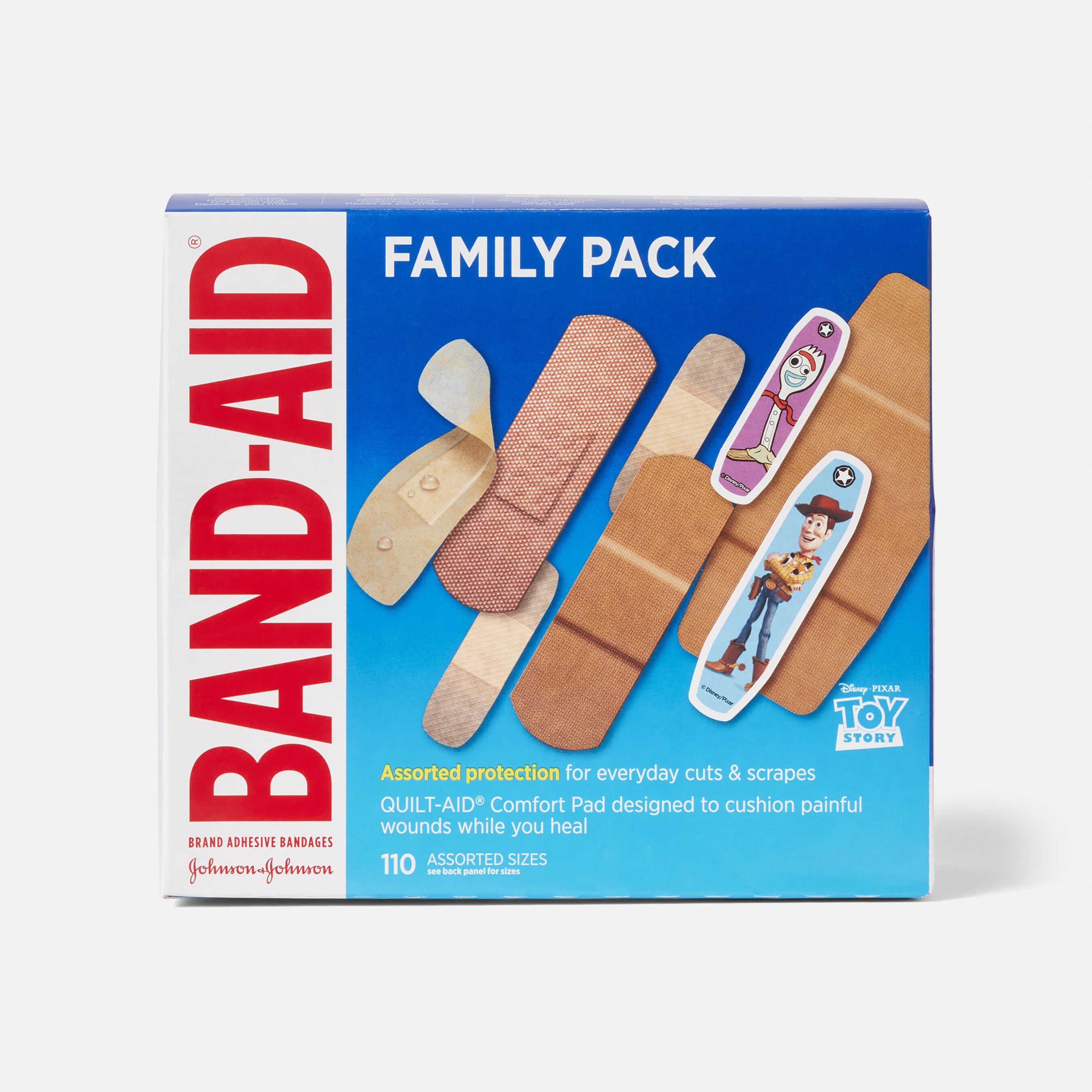 FSA Eligible BandAid Family Pack Adhesive Bandages, 110 ct. FSA Store