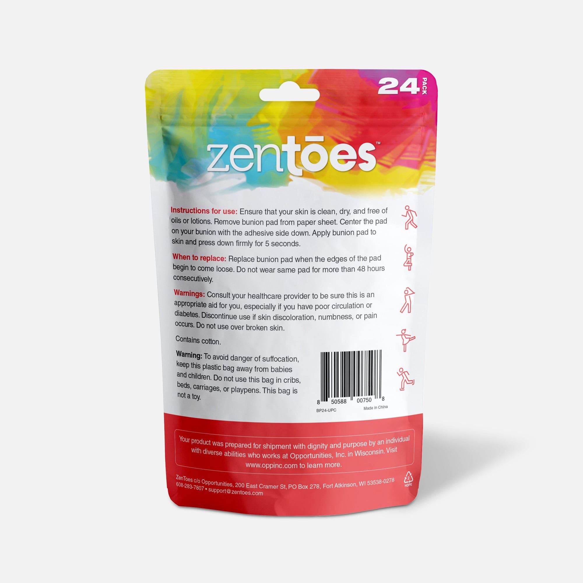 ZenToes Bunion Cushions - Thumbnail 5