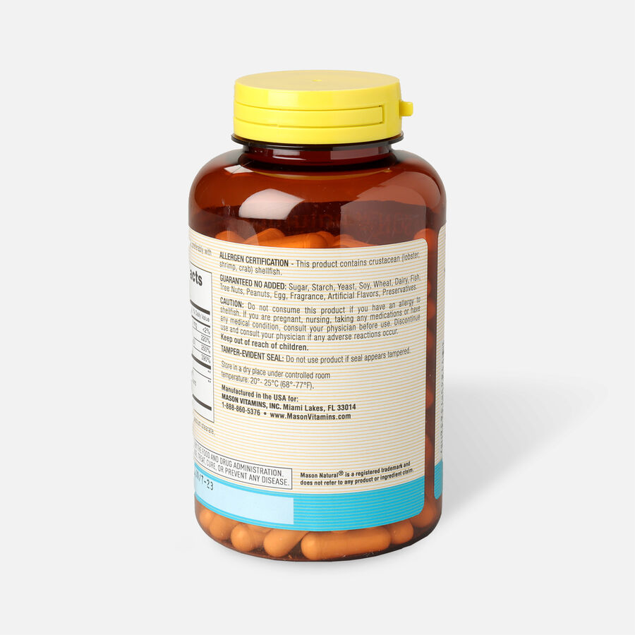Mason Natural Glucosamine Chondroitin Plus Vitamin D3 2000IU, Capsules, 160 ct., , large image number 2