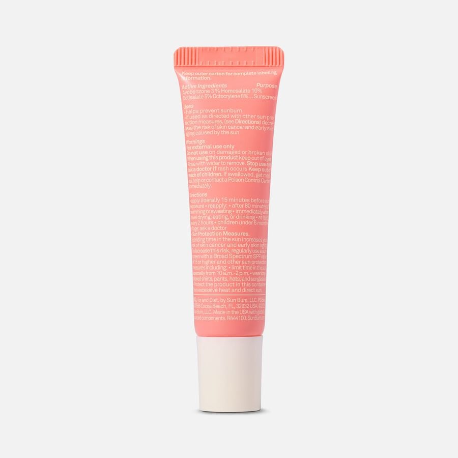 Sun Bum SPF 30 Sunscreen Tinted Lip Balm, 0.5 fl. oz., Sunset Cove, , large image number 1