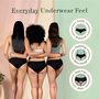 Rael Period Panties, Black, , large image number 4