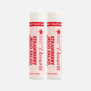 Vacation Strawberry Jello Salad Lip Balm Sunscreen, SPF 30, 0.15 oz. (2-Pack)