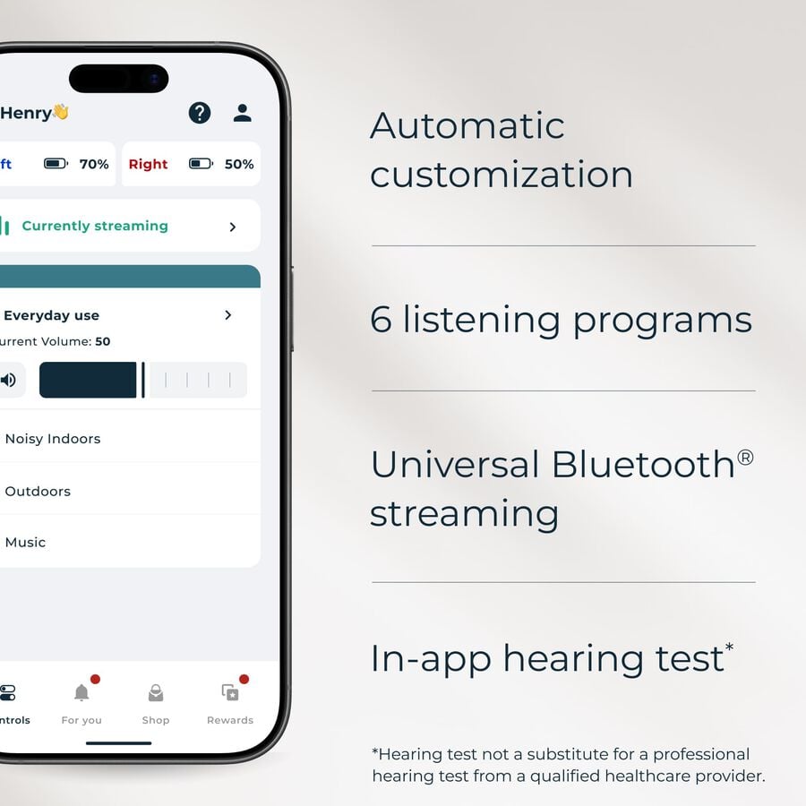 Lexie B3 OTC Hearing Aids Powered by Bose&reg;, , large image number 2