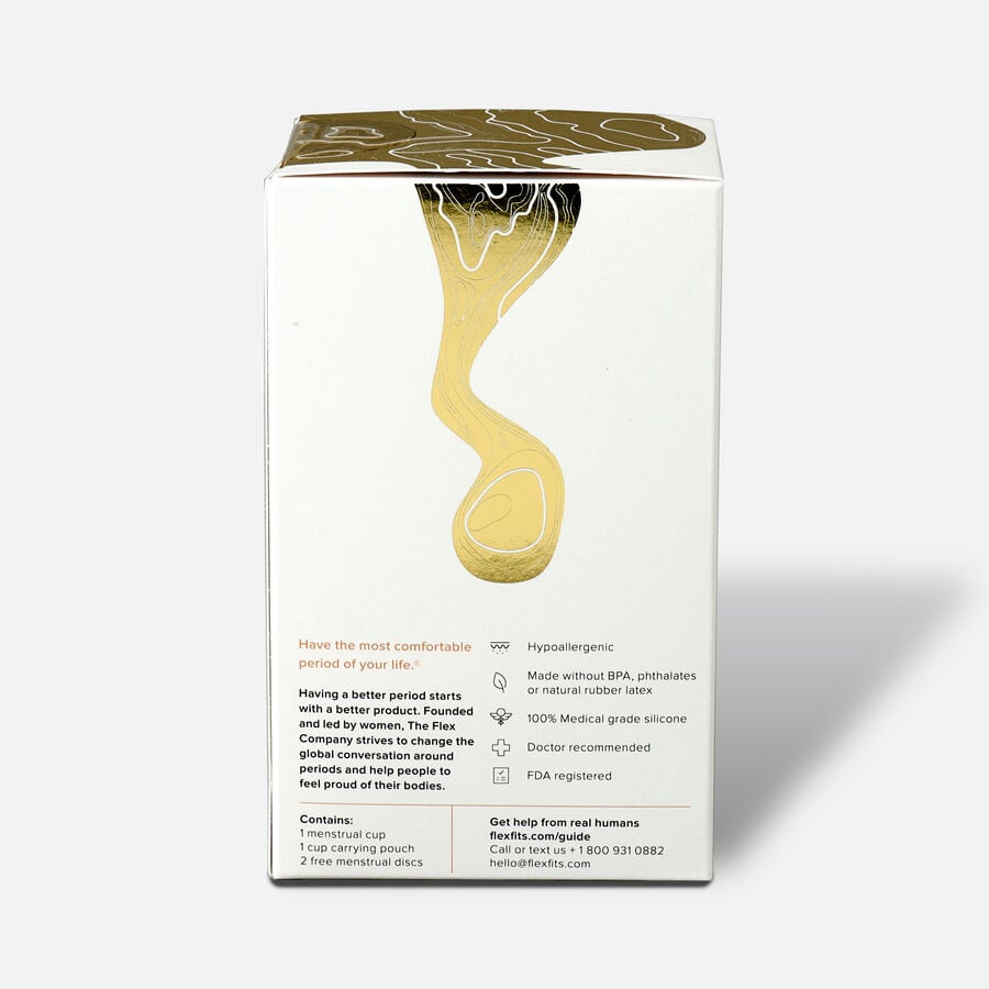 FLEX Menstrual Cup (includes 2 FREE Menstrual Discs), , large image number 2