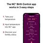 Natural Cycles 12 Month Birth Control with Basal Body Thermometer - 12 month Subscription, , large image number 1