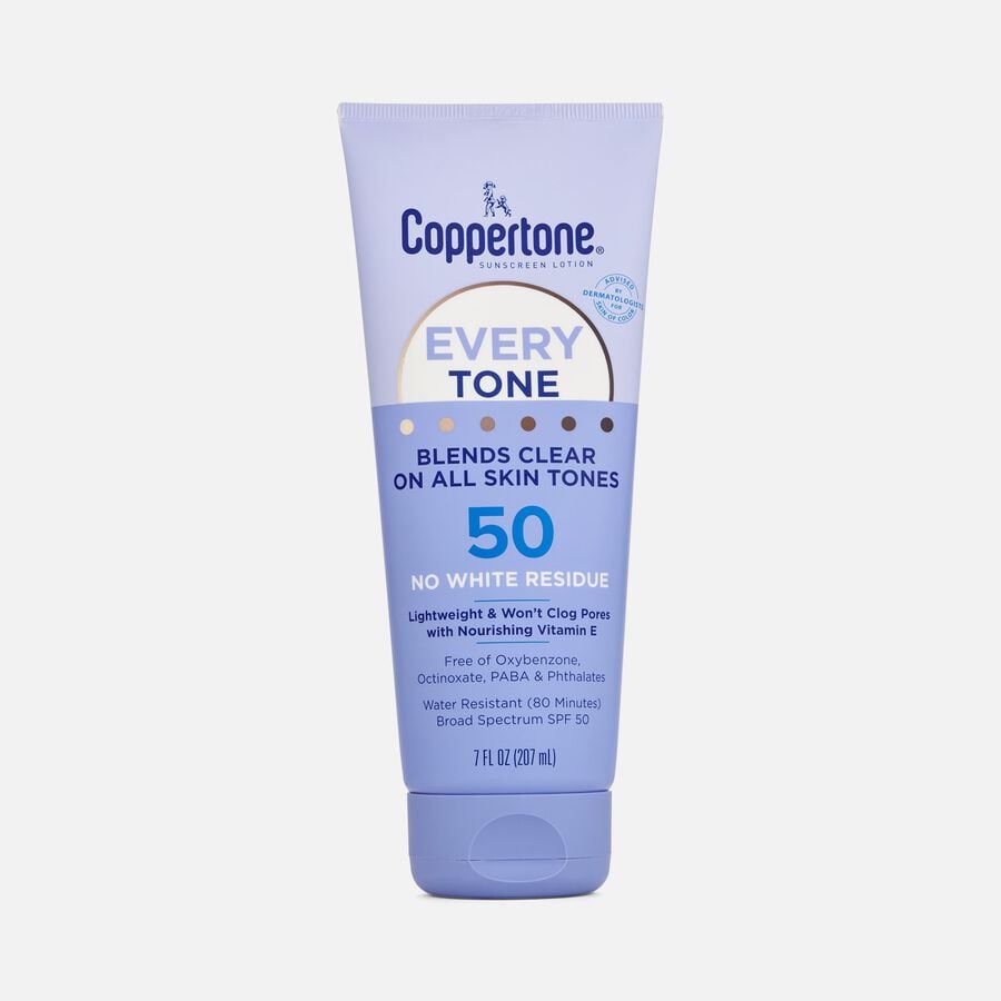 Coppertone Every Tone Sunscreen Lotion, SPF 50,  7 fl oz., , large image number 0