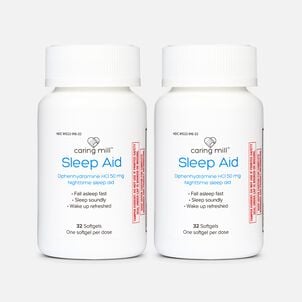 Caring Mill&trade; Maximum Strength Sleep Aid Soft Gels, 32 ct. (2-Pack)