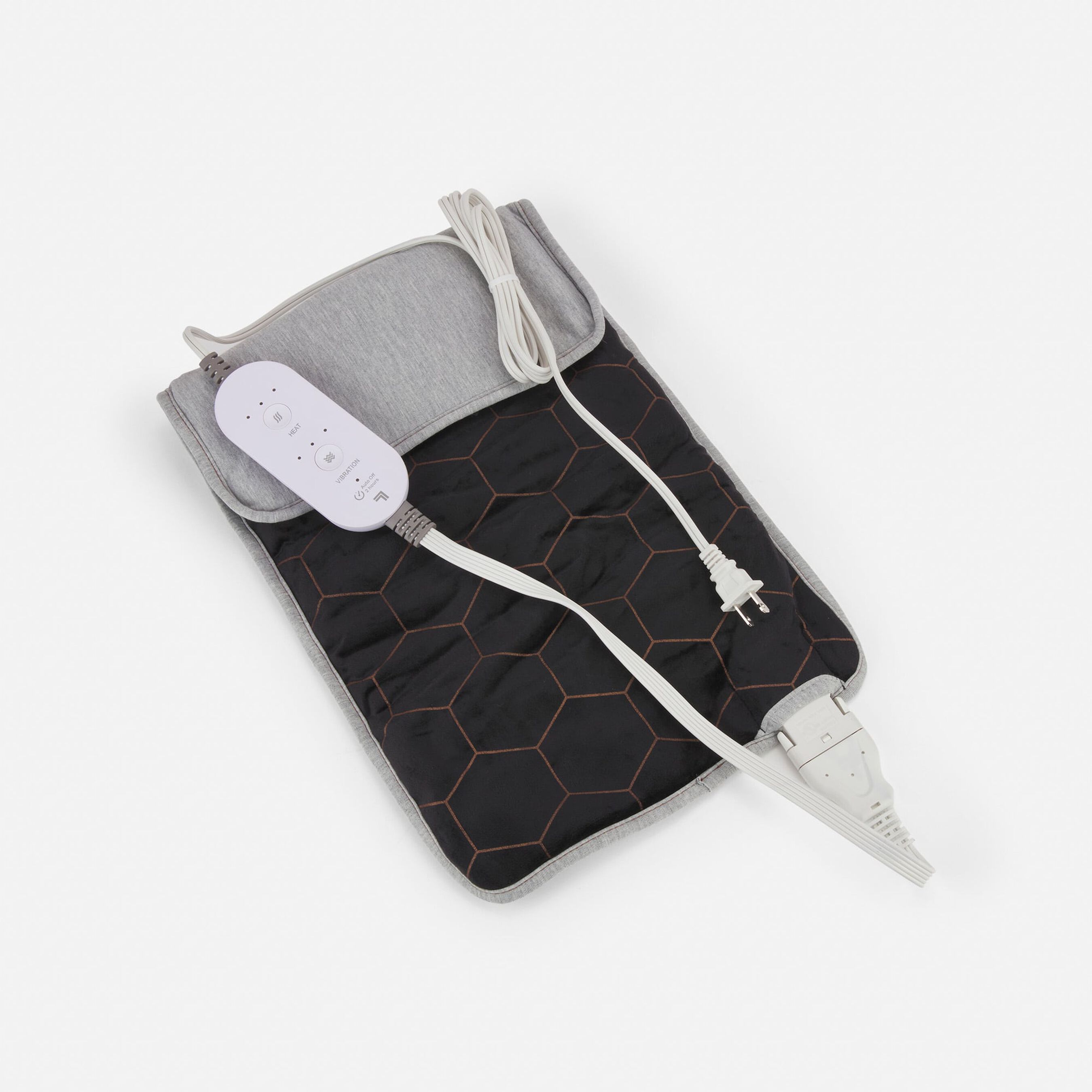 FSA Eligible Sharper Image Calming Heat Copper and Charcoal Weighted