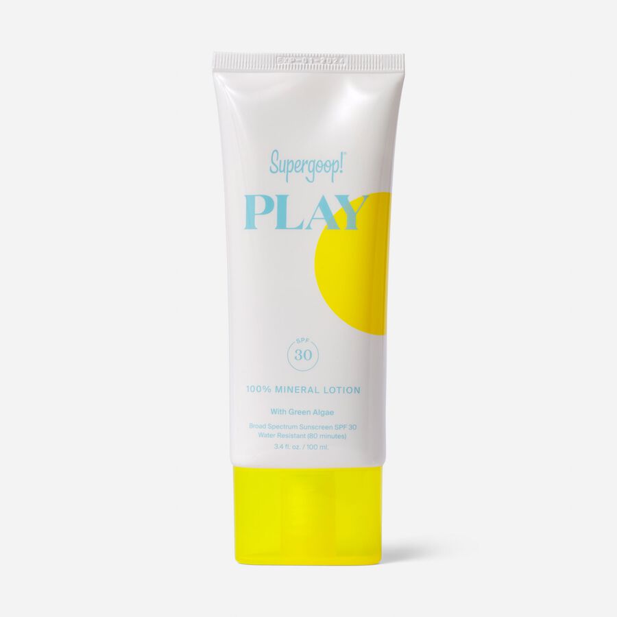 Supergoop! PLAY 100% Mineral Lotion with Green Algae, 3.4 oz., , large image number 0
