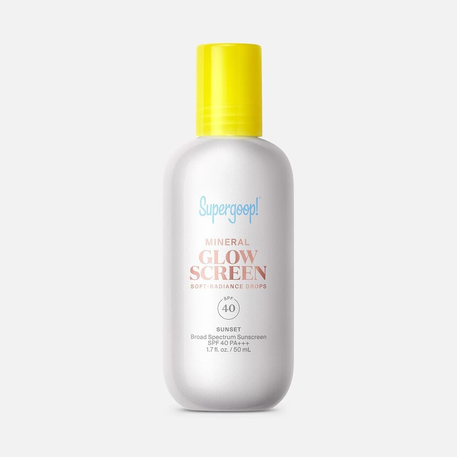 Supergoop! Mineral Glowscreen Soft-Radiance Drops SPF 40, Sunset, 1.7 fl. oz., , large image number 0