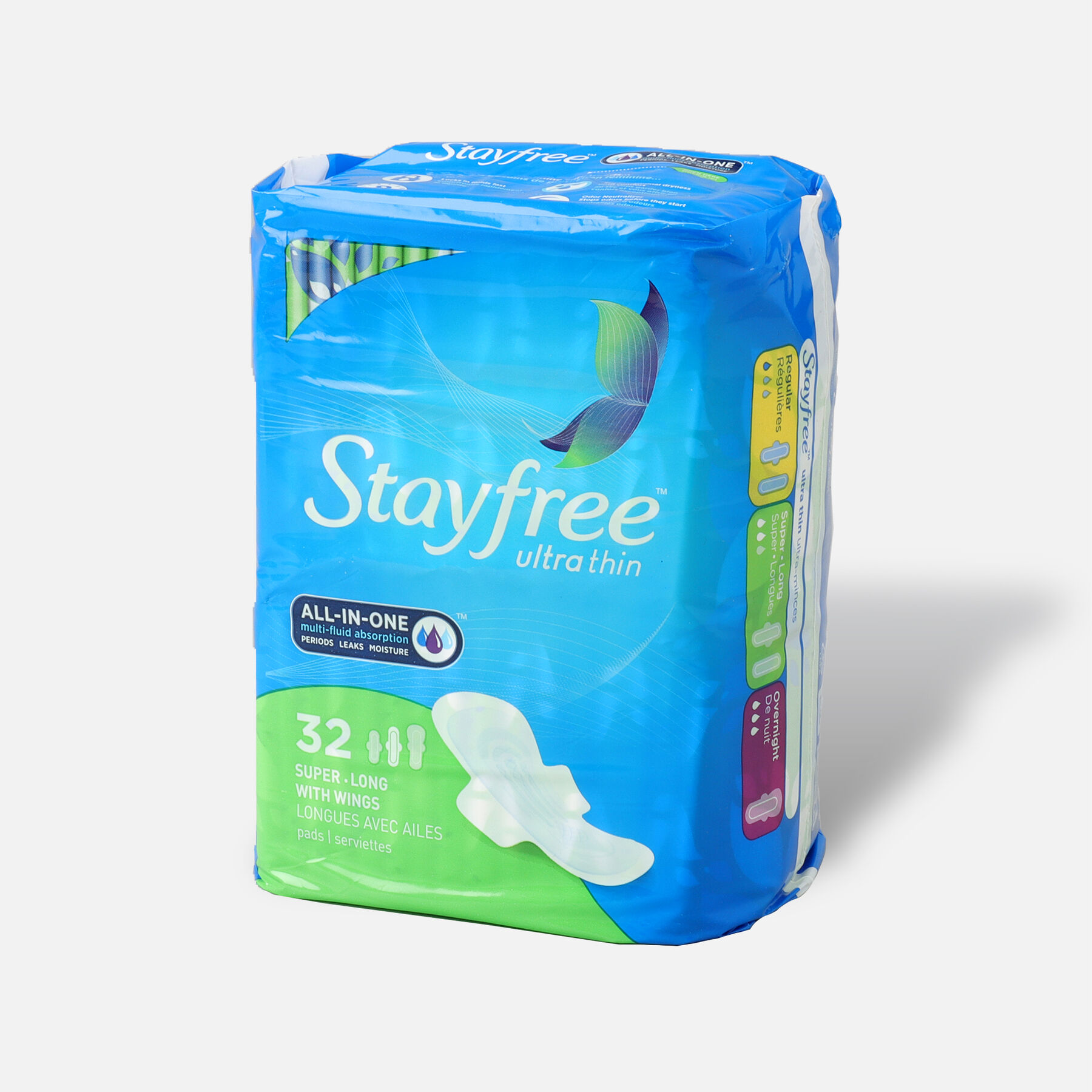Stayfree Ultra Thin Pads Super Long with Wings