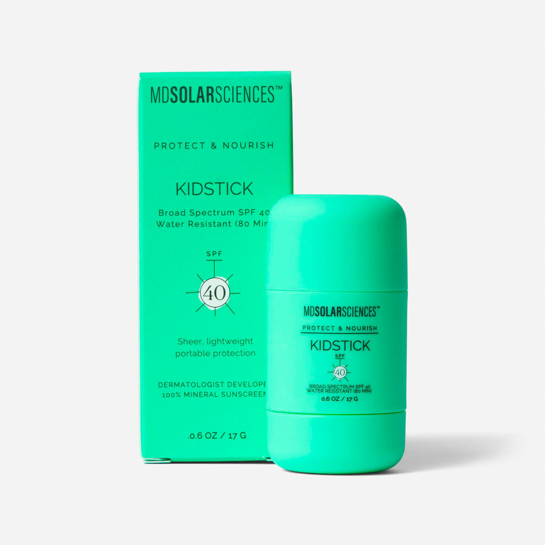 MDSolarSciences Mineral SunScreen KidStick – SPF 40, Hypoallergen, Wasserresistent, 0,6 Oz