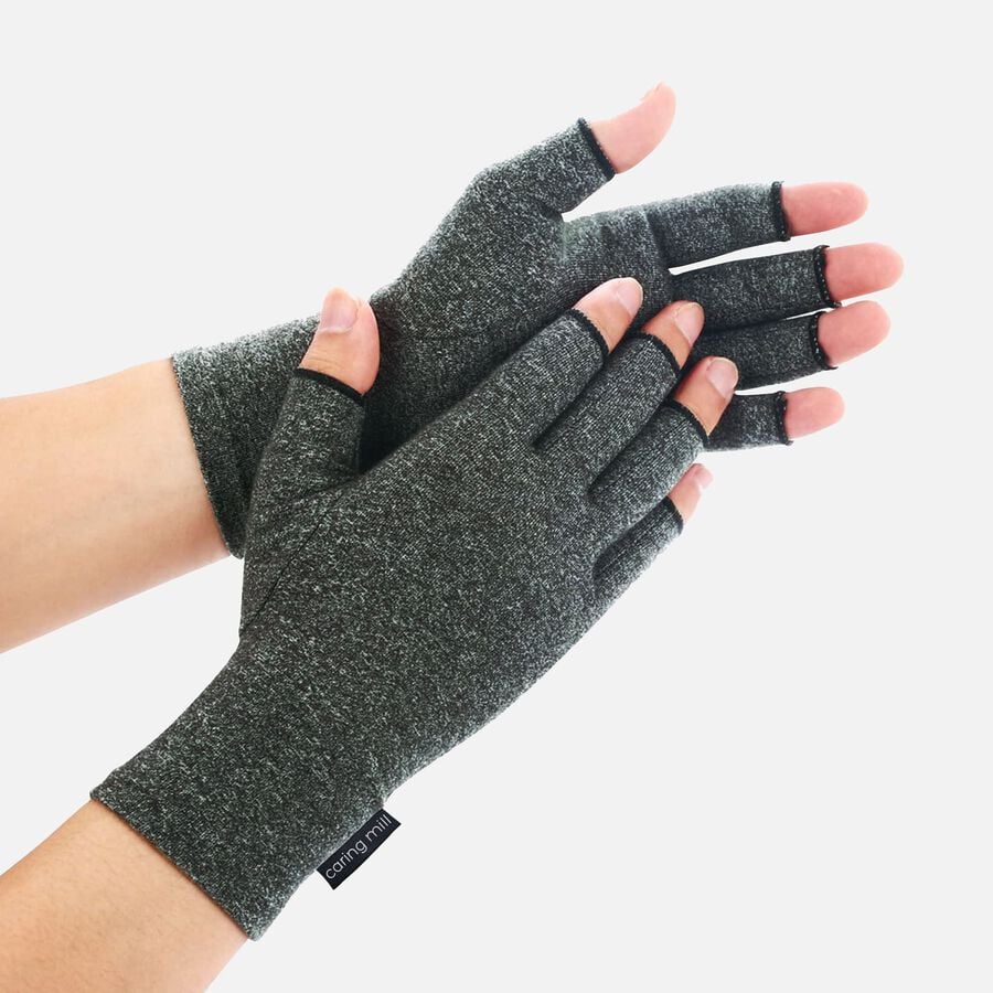 Caring Mill&trade; Arthritis Hand Compression Gloves, L/XL, , large image number 1