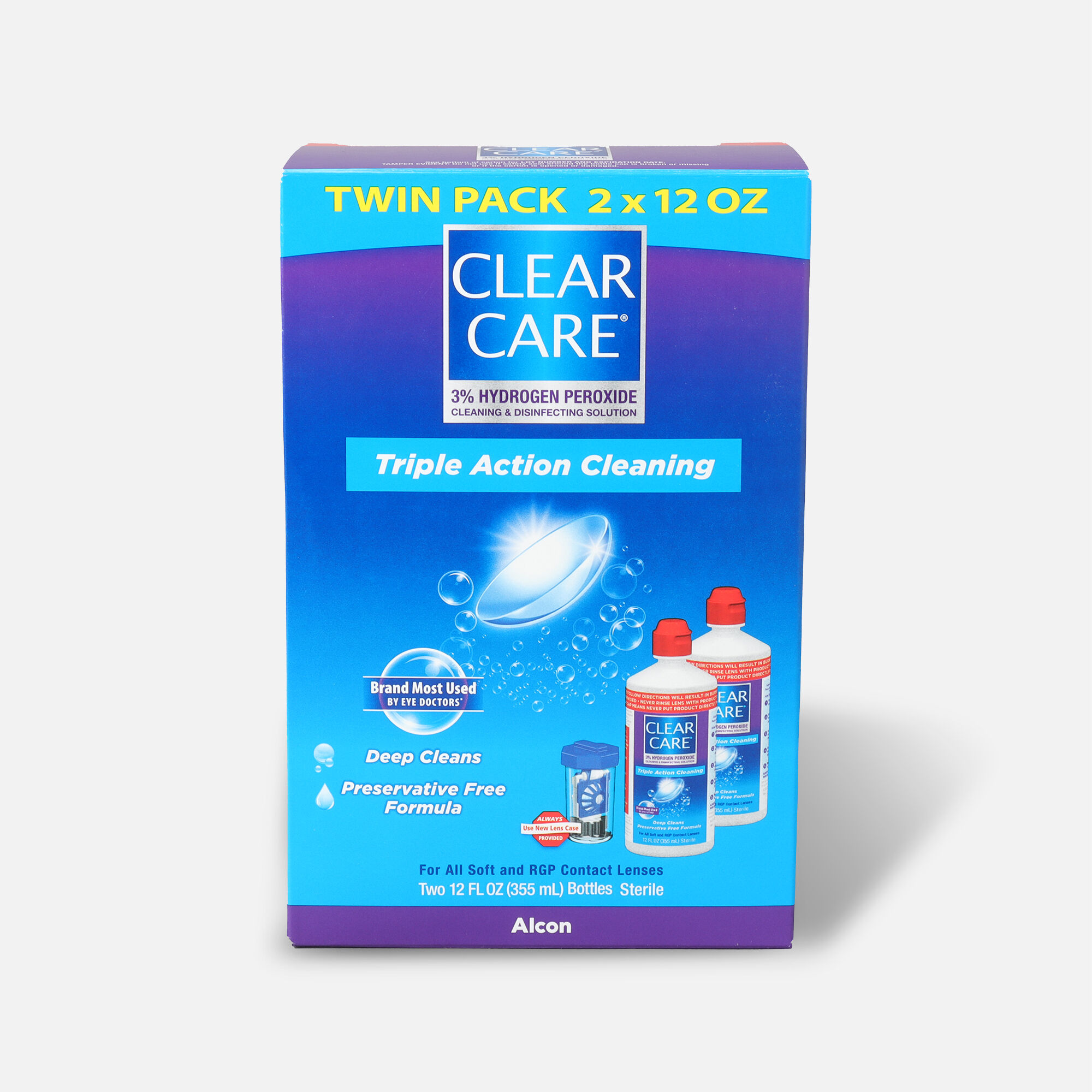 Clear Care Contact Lens Solution