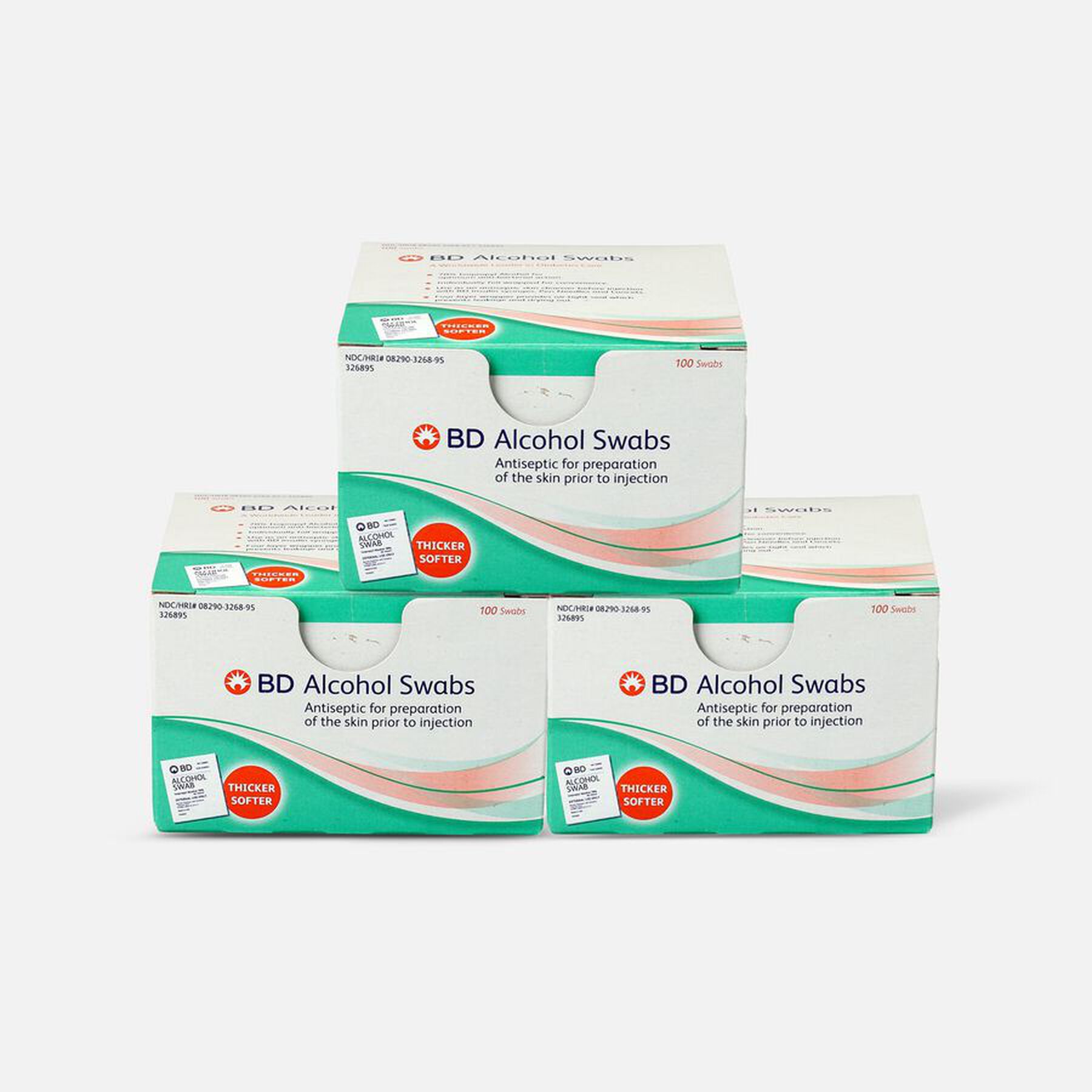 FSA Eligible BD™ Alcohol Swabs 100 ct. (3Pack) FSA Store