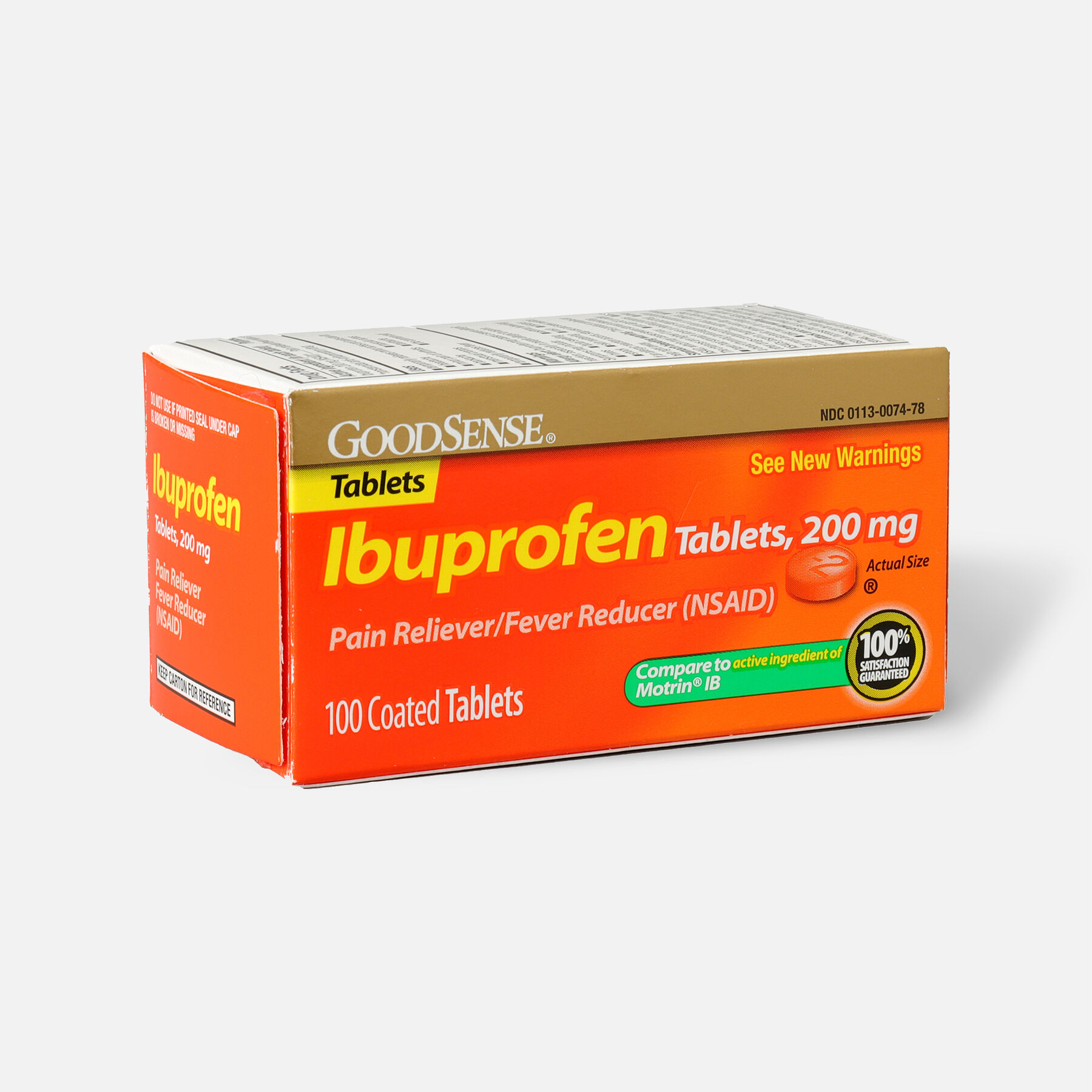 GoodSense® Ibuprofen IB 200 mg Coated Tablets