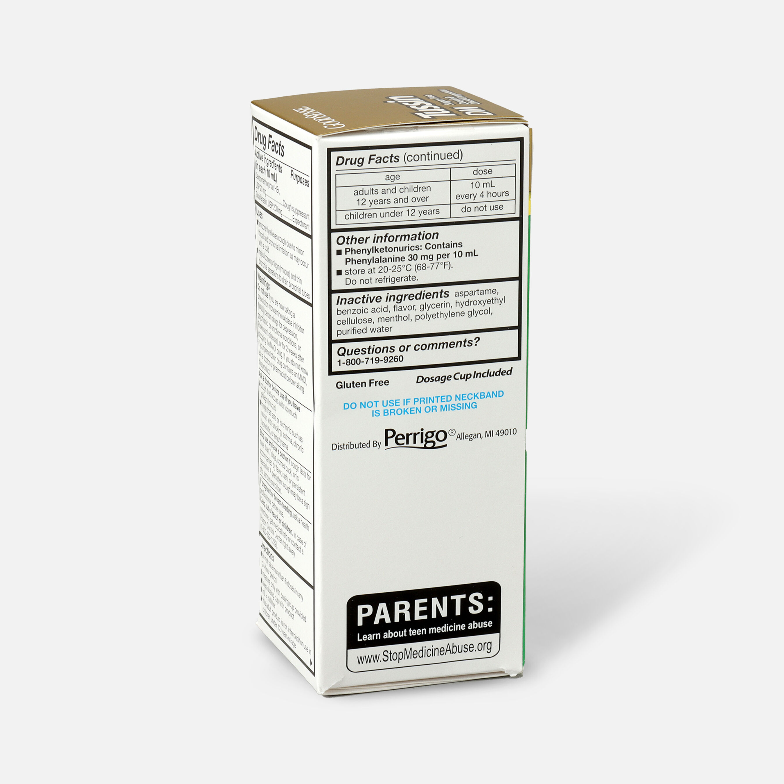 GoodSense® Tussin DM Cough Syrup 4 oz, Sugar and AlcoholFree