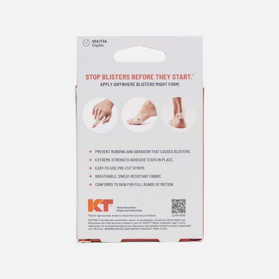 KT Tape Blister Prevention Tape, Beige, Wide, 30 ct., , large image number 1