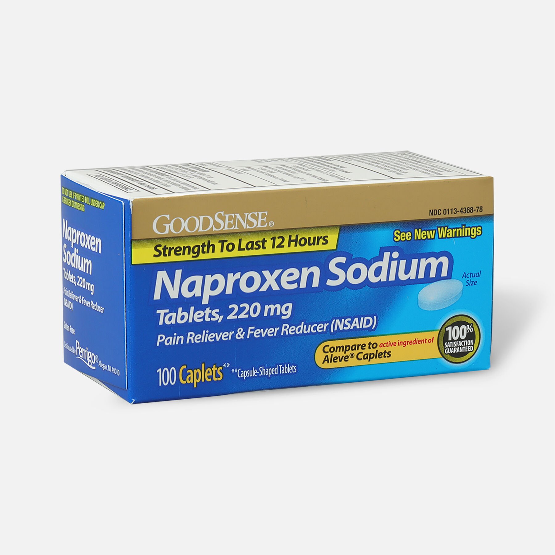 GoodSense Naproxen Sodium Caplets 220 mg