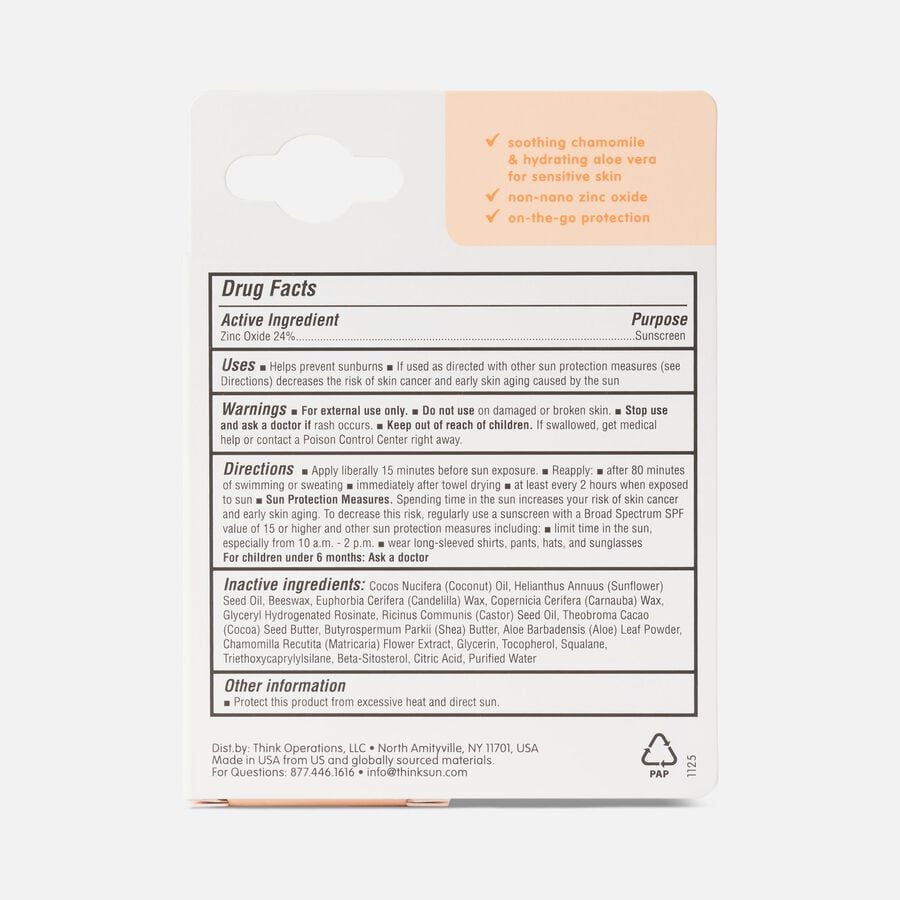 thinkbaby&reg; Sunscreen Stick, SPF 30, 0.64 oz., , large image number 1