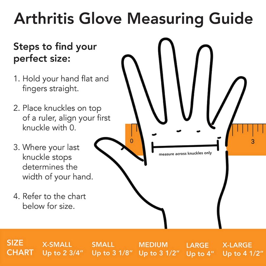IMAK Compression Arthritis Gloves, Gray, Small, Gray, large image number 2