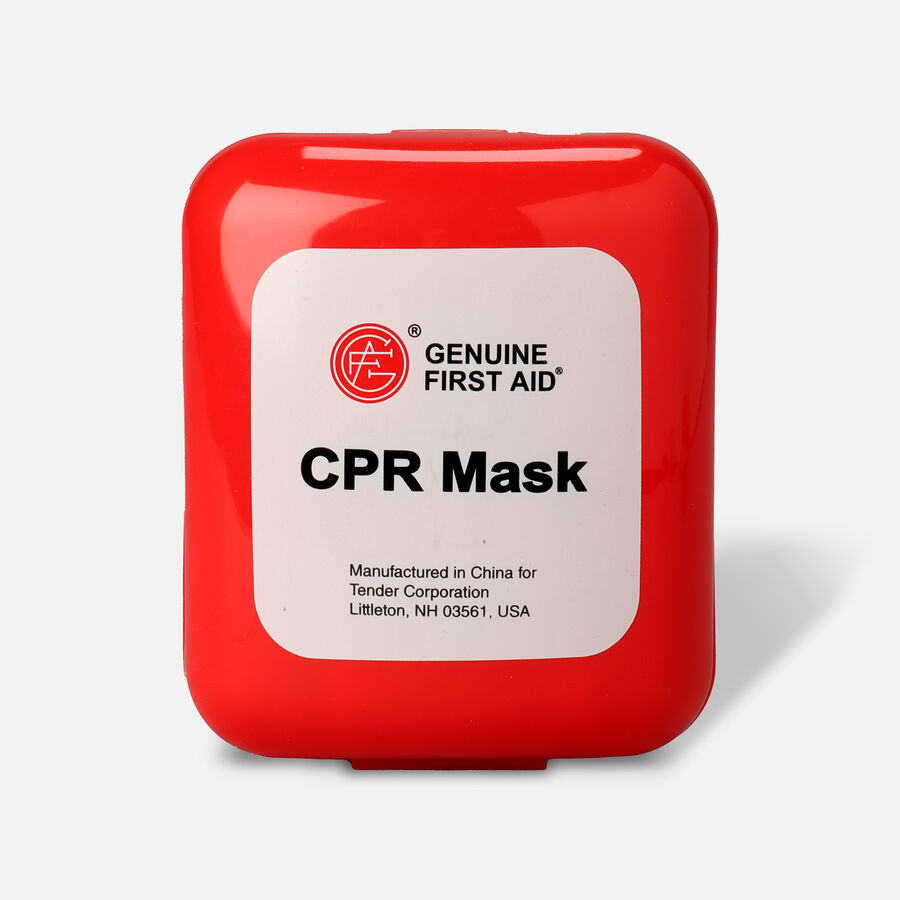 Genuine First Aid Portable CPR Mask, Hard Case, , large image number 1