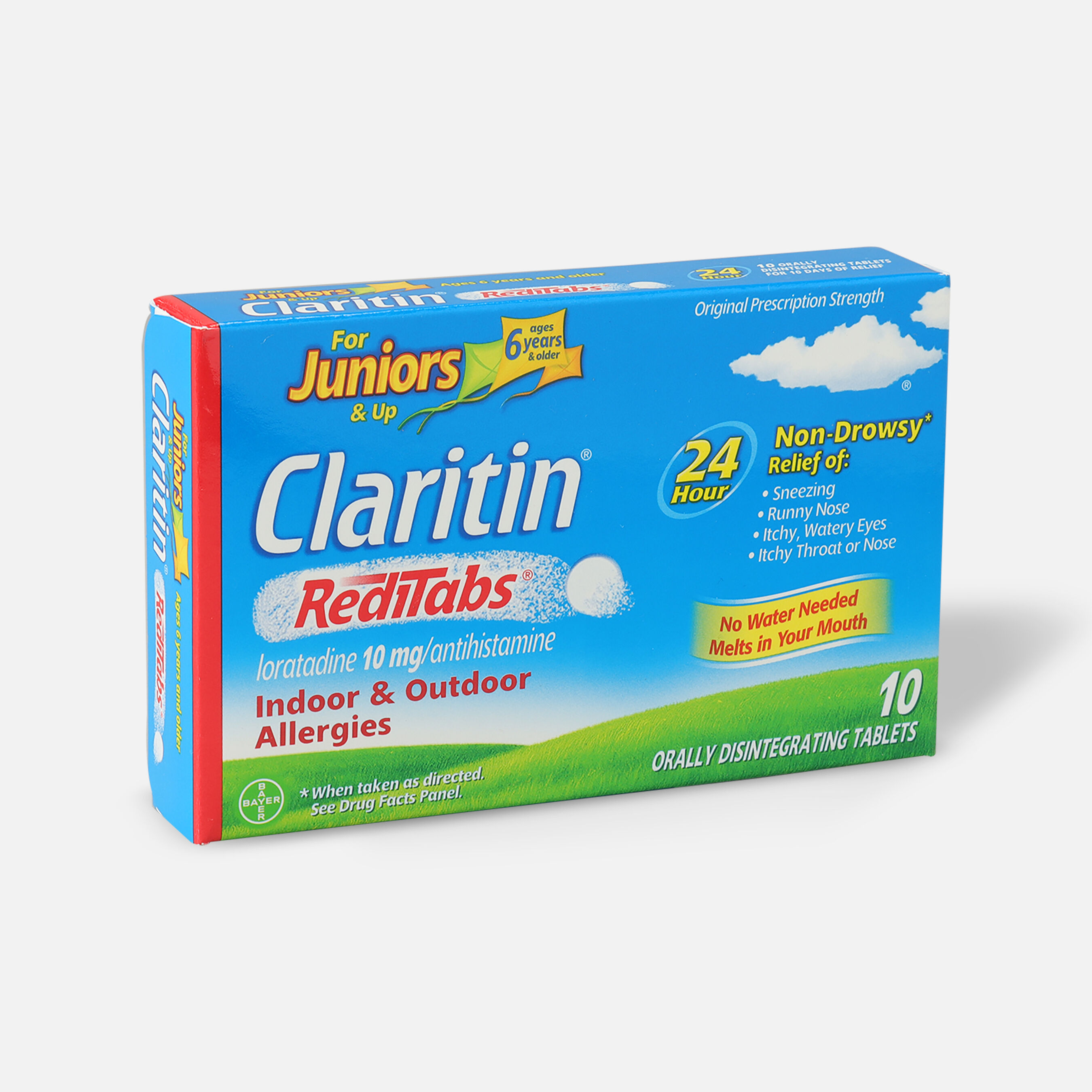 Claritin Children's Allergy 24 Hour RediTabs, 10mg, 10 Count