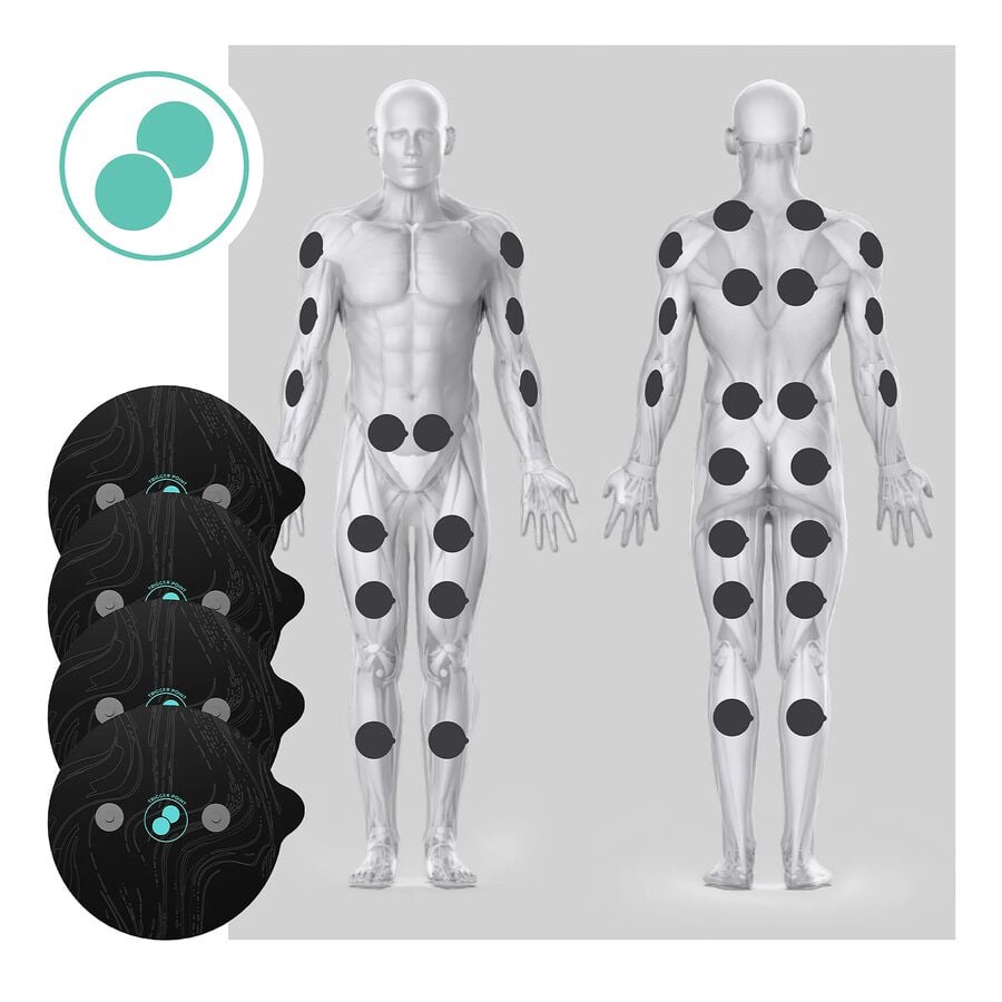 Chirp Halo Trigger Point Pads, 4-Pack, , large image number 3