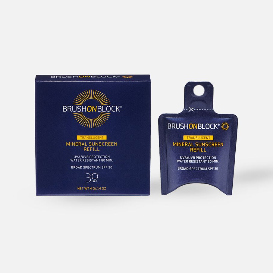 Brush on Block Facial Mineral Sunscreen Powder, SPF 30, 3.4g