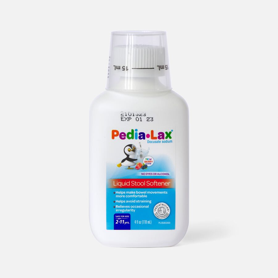 Pedia-Lax Liquid Stool Softener, Fruit Punch, 4 oz., , large image number 0