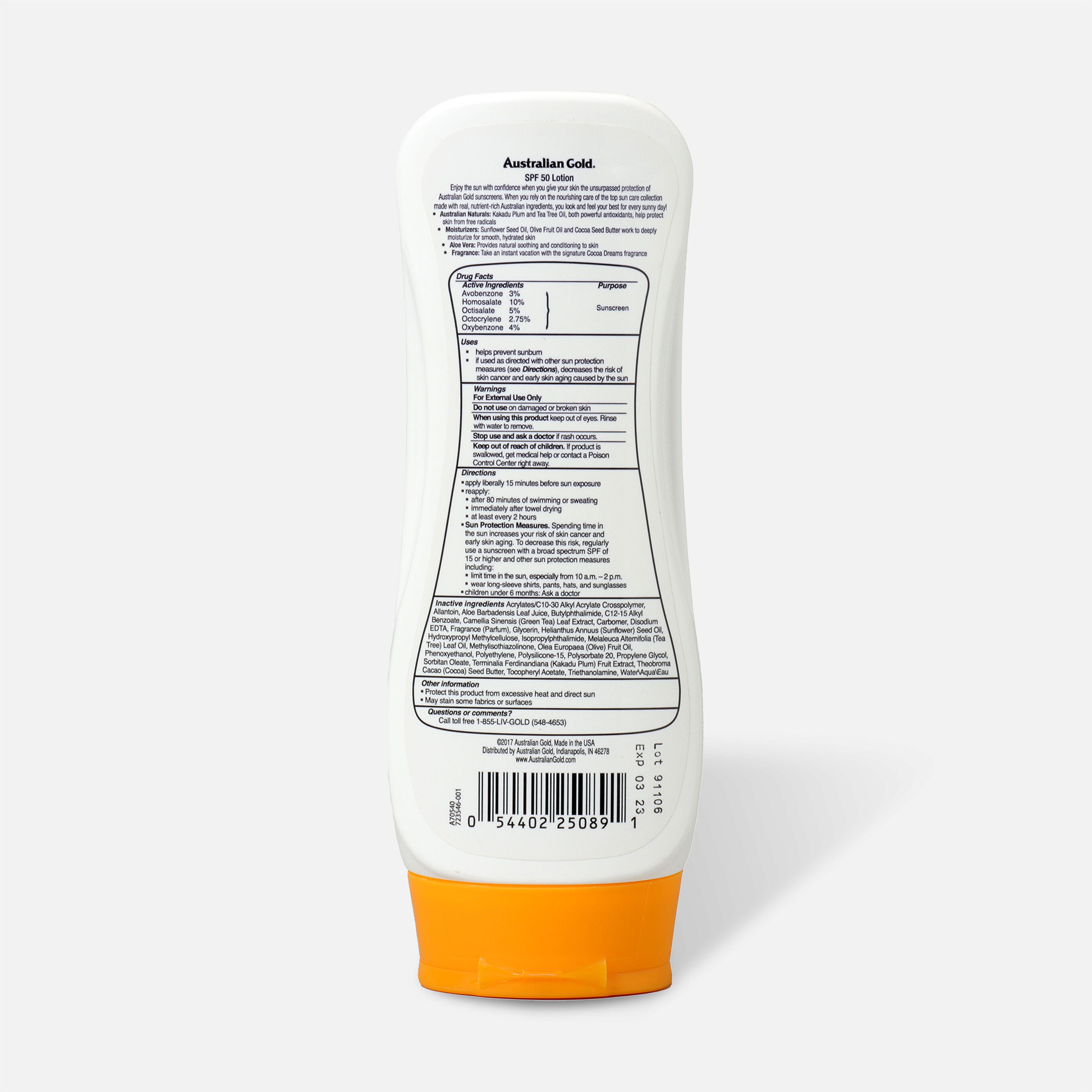 Australian Gold Lotion, 8 fl oz