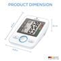 Caring Mill™ Upper Arm Digital Blood Pressure Monitor with Adjustable Cuff, , large image number 1