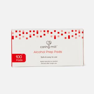 Caring Mill™ Alcohol Prep Pads, 100 ct.