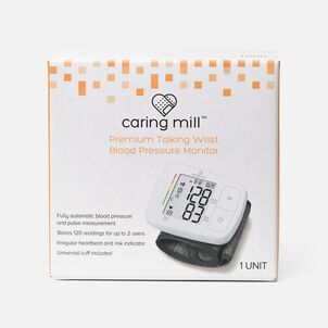 Caring Mill Premium Talking Wrist BP Monitor