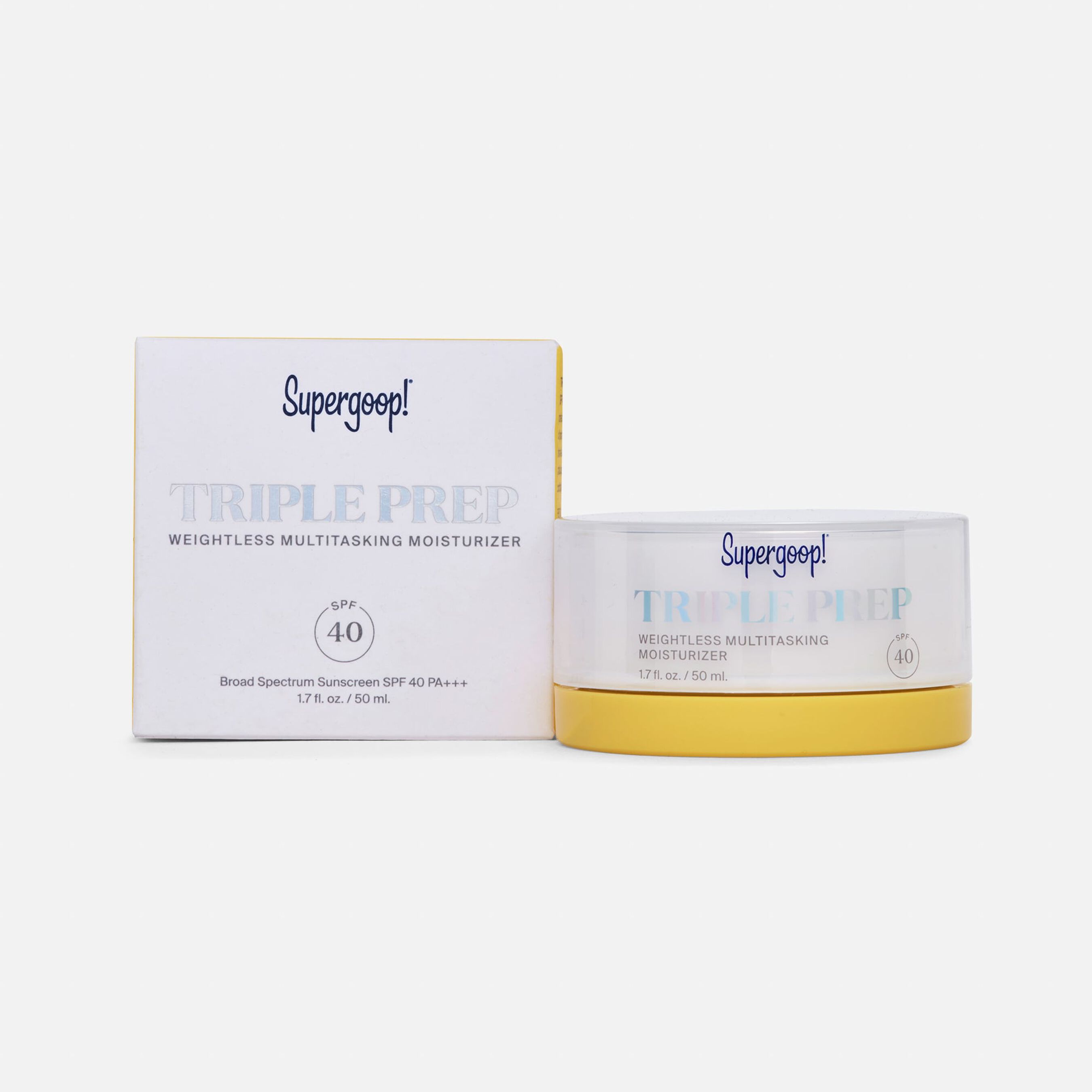 FSA Eligible Supergoop! Triple Prep Weightless Daily Moisturizer SPF